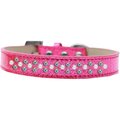 Unconditional Love Sprinkles Ice Cream Pearl & AB Crystals Dog CollarPink Size 14 UN812387